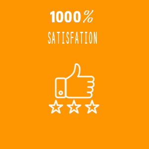 100% customer satisfation